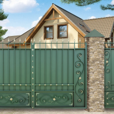 Кованые ворота Классика - Кованые изделия